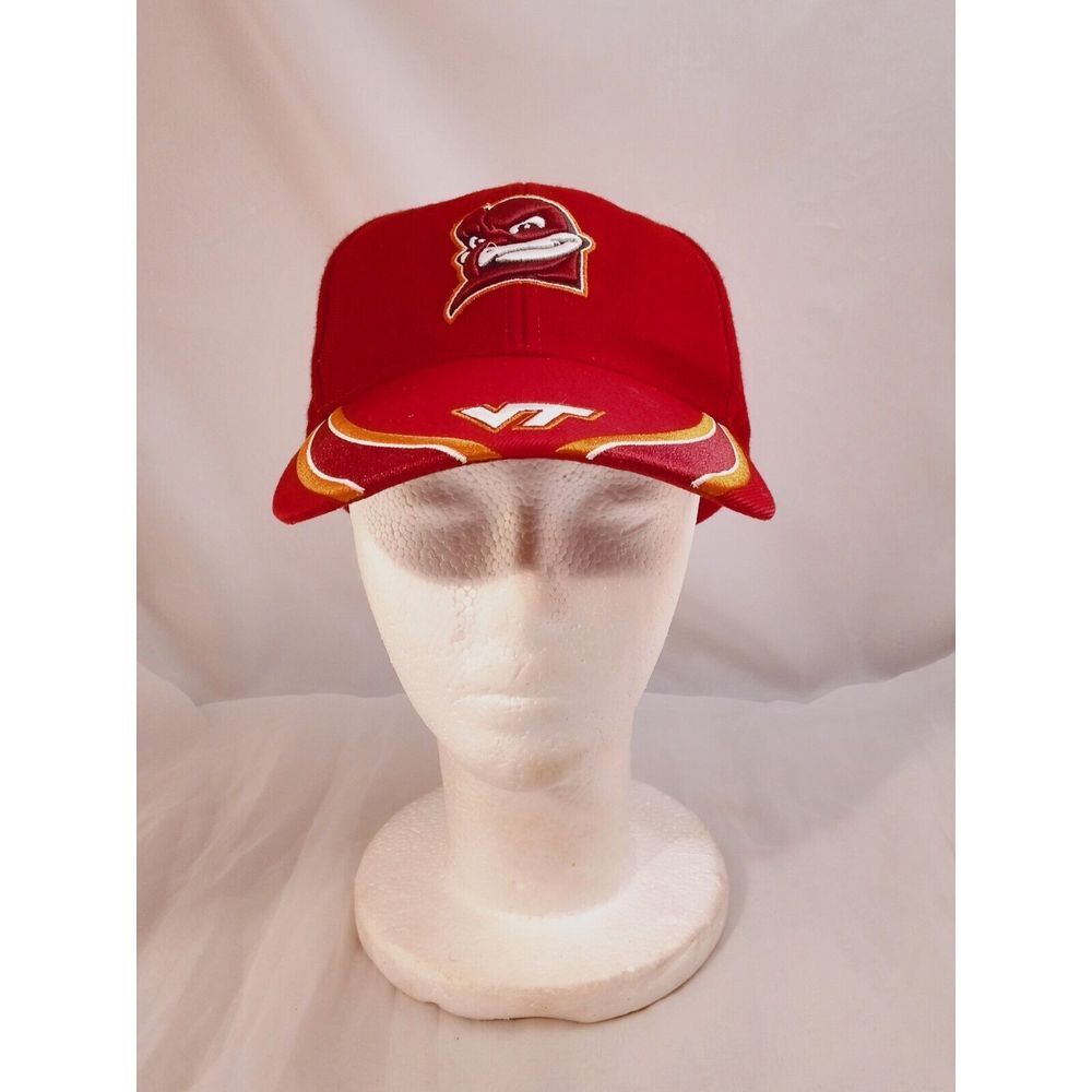 Vintage - Virginia Tech Hokies Hat Cap Strap Back - Twins Enterprise, INC.